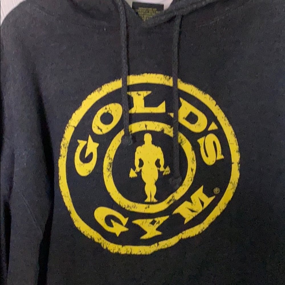 Gold’s Gym dark grey hoodie
